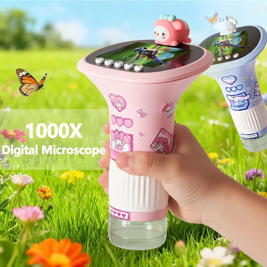 Çocuklar için Dijital Mikroskop