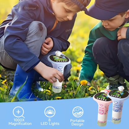 Çocuklar için Dijital Mikroskop